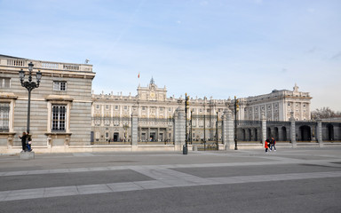 Obraz premium Royal palace Madrid 