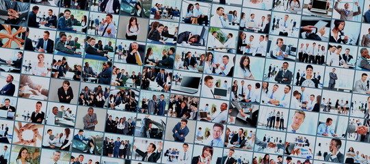 collage from business picture