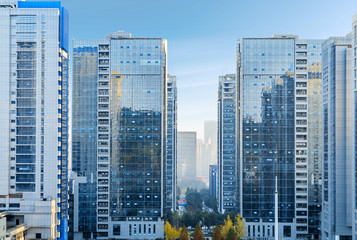 The skyscraper is in chongqing, China