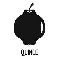 Obraz premium Quince icon. Simple illustration of quince vector icon for web