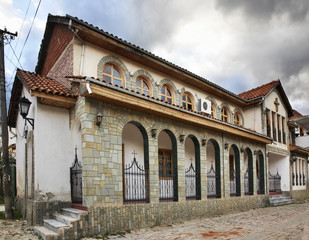 Christian church in Pogradec. Albania