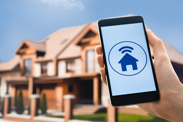 Smart home control digital devices modern technology
