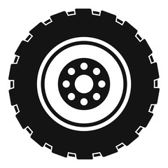 Repairing tire icon. Simple illustration of repairing tire vector icon for web