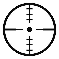 Fototapeta premium Thing radar icon. Simple illustration of thing radar vector icon for web