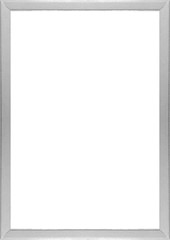 White Frame with Decorated Borders