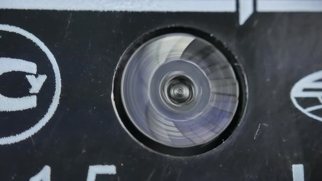 Counter Flow of Cold Water, Black color.