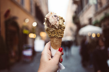 Ice cream in Rome
