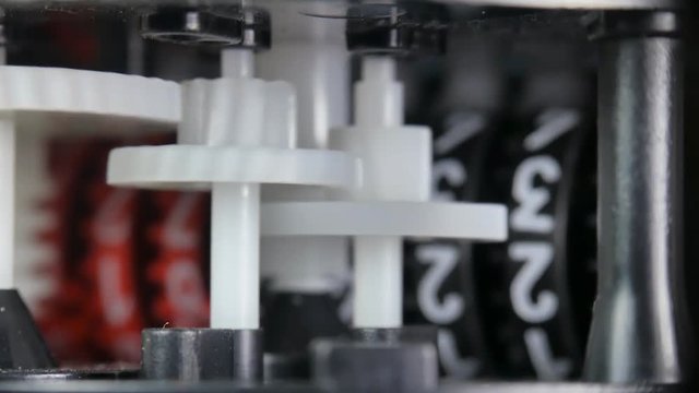 Gear Counter Flow of Cold Water.