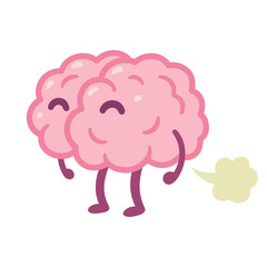 Brain fart cartoon