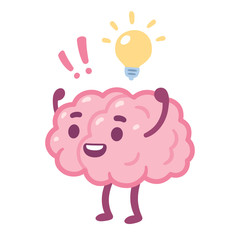 Cartoon brain idea