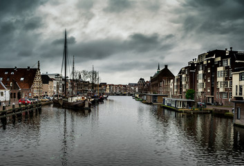 City center of the beautiful small city of Netherlands and home to the very first university of the country, Leiden. © Defining EPIC