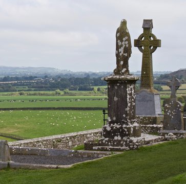 Over looking Grave Site in Ireland
