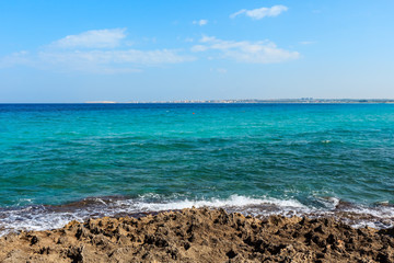 Beach Punta della Suina, Salento, Italy