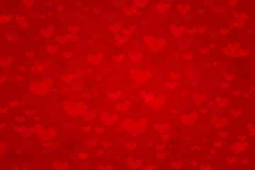 love background red heart shapes texture pattern for valentine day concept abstract design gifts card, happy holiday for woman, wedding, vintage wallpaper, celebration with sweet and romantic moment