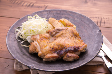 鶏もも焼き