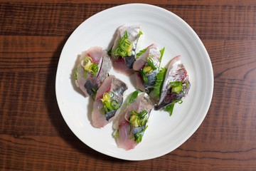 鯵の寿司