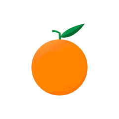 orange simple illustrations vector design
