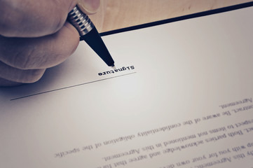Contract documents: Business concept