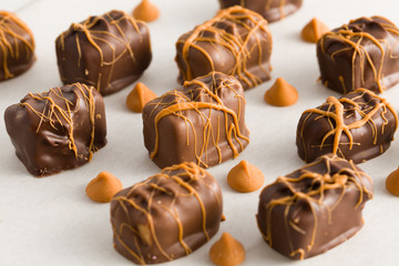 Homemade Butterscotch Chocolates