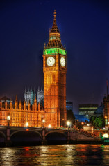 Fototapeta na wymiar Big Ben London United Kingdom