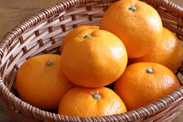 みかん　Mikan(Citrus unshiu) © gontabunta