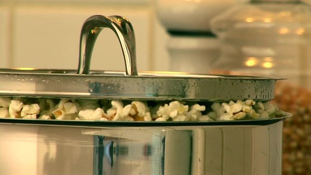 Popping popcorn