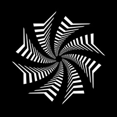 Arrows in Spiral GOBO Design