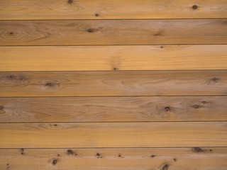 Obraz premium ウッド調の壁とフローリングの床