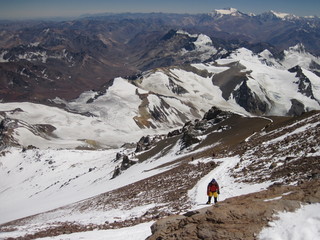 Aconcagua Mountain Expedition, Andes Mountains, Argentina