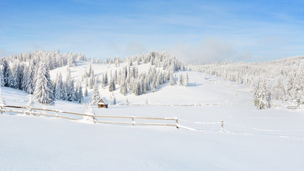 Winter in Transylvania