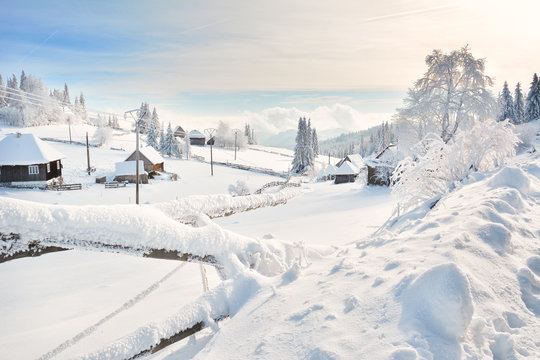 Winter in Transylvania