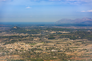 Villages in the northern zone of Mallorca in Spain