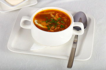 Solyanka soup