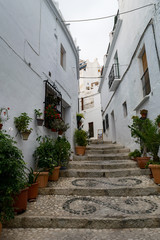 Fototapeta na wymiar White city Frigiliana, Andalucia, Spain