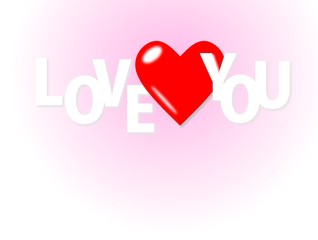 Love you art graphic design