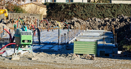 Travaux de construction