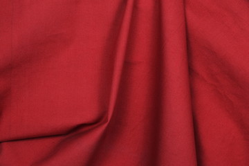 red abstract cloth, fabric background and texture