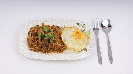 Fried kuey teow