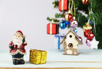 Santa's Christmas holidays composition