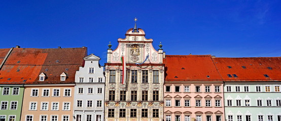Fototapeta premium Historische Altstadt von LANDSBERG ( Bayern )