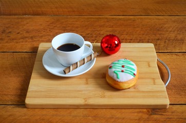 Kaffee und Kuchen.