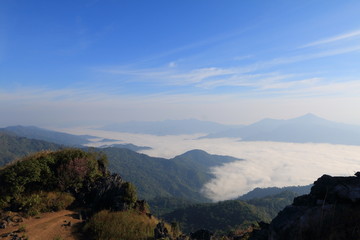 Obraz premium morning in pha tang