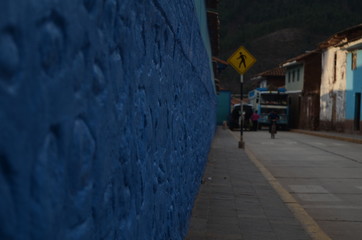 Fototapeta na wymiar Peruvian street
