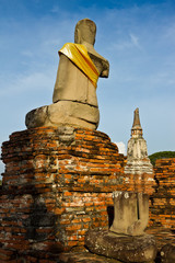 Ruin Budha statue, Ayudhya, Thailand
