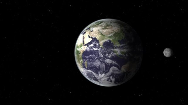 Partial Solar Eclipse Animation