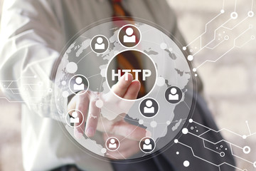 Business button http icon
