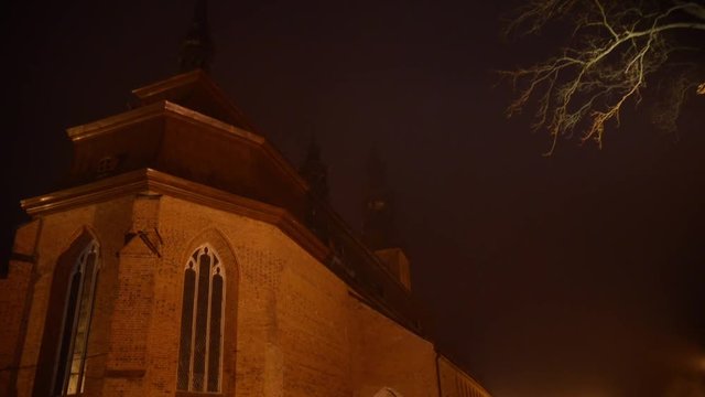 The monastery ensemble of the Order of Kashubov in the city of Kartuzy