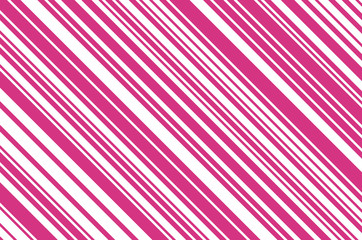 Christmas candle, lollipop pattern. Striped diagonal background with slanted lines. Stripy backdrop Vector illustration