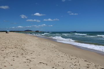 Fototapeta na wymiar Holidays at the Sunshine Coast in Queensland, Australia