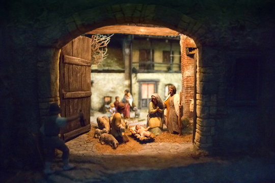 Presepe Nativit&agrave; in Periodo Natalizio Crib for Christmas